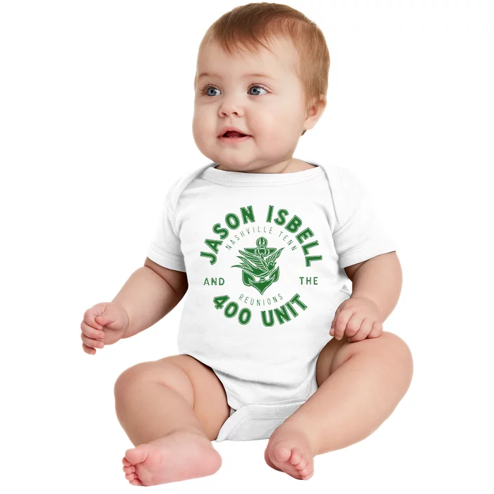 J.A.S.O.N I.S.B.E.L.L Green Solid Style Trending Now Baby Bodysuit