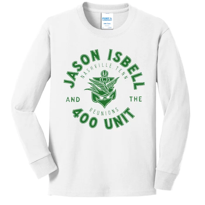 J.A.S.O.N I.S.B.E.L.L Green Solid Style Trending Now Kids Long Sleeve Shirt