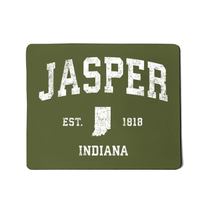 Jasper Indiana In Vintage Sports Mousepad