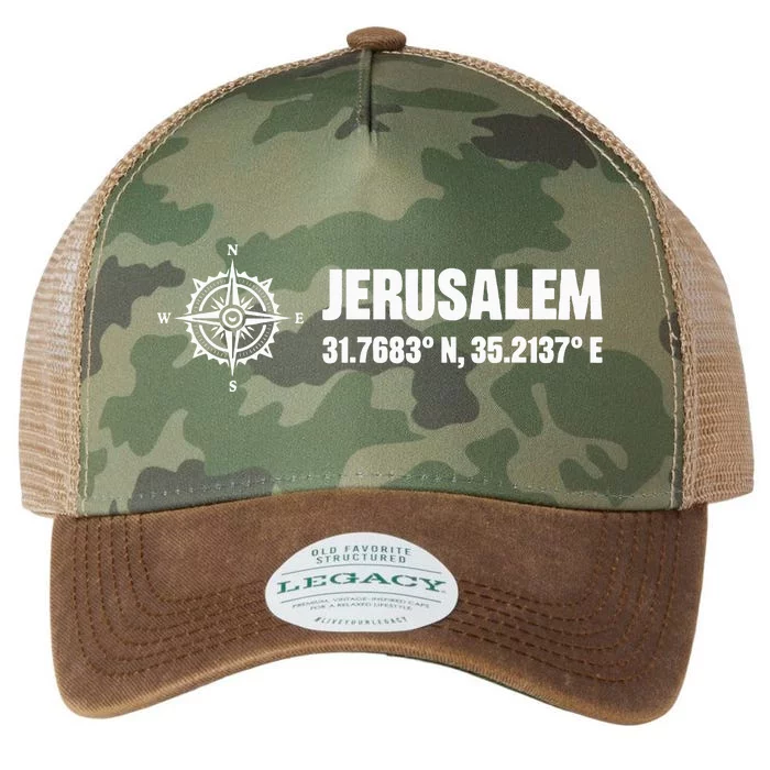 Jerusalem Israel Israel Flag Jerusalems Legacy Tie Dye Trucker Hat