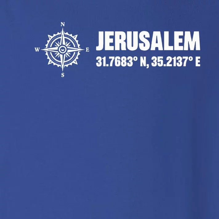 Jerusalem Israel Israel Flag Jerusalems Toddler Long Sleeve Shirt