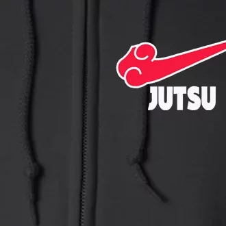 Jutsu It . Jiu Jitsu Cute I Love Jujutsu Full Zip Hoodie