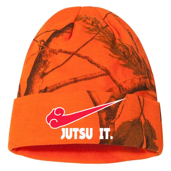 Jutsu It . Jiu Jitsu Cute I Love Jujutsu Kati - 12in Camo Beanie