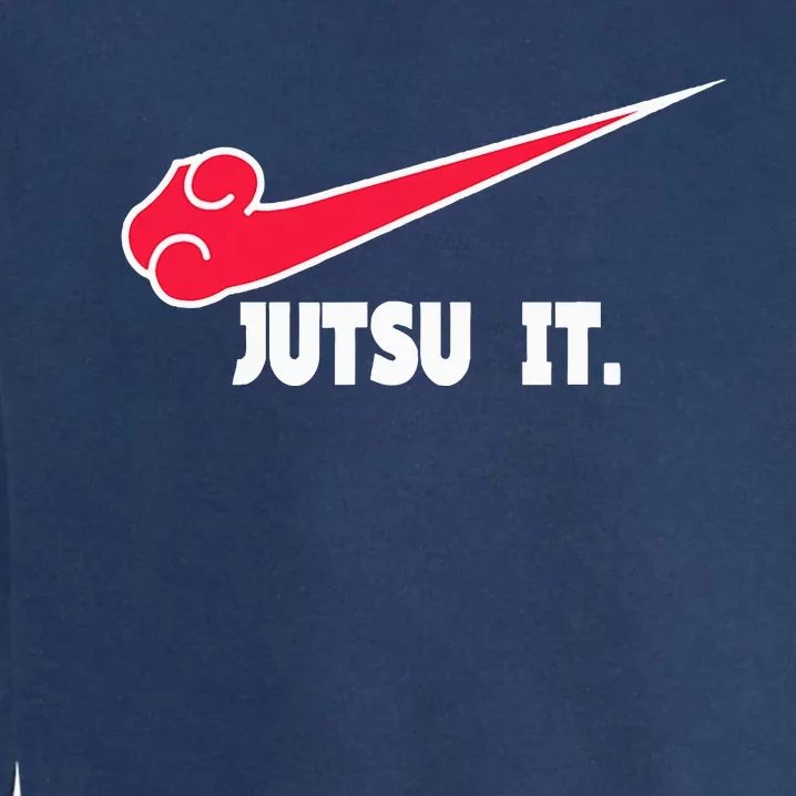 Jutsu It . Jiu Jitsu Cute I Love Jujutsu Garment-Dyed Sweatshirt