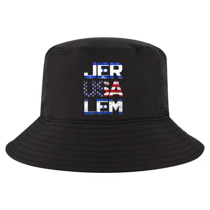 Jerusalem Israel Cool Comfort Performance Bucket Hat