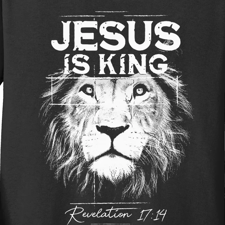 Jesus Is King Jesus Costume Adult Christian Women Kids Long Sleeve Shirt