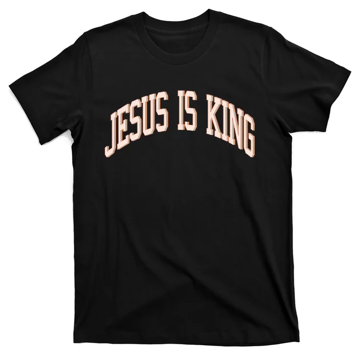 Jesus Is King Love Like Jesus Aesthetic Retro Vintage Women T-Shirt