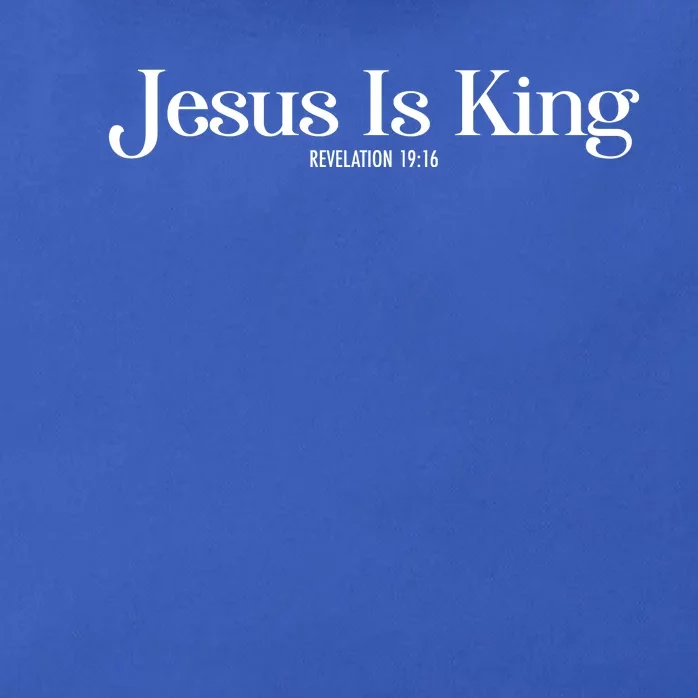 Jesus Is King Revelation 19 16 Zip Tote Bag