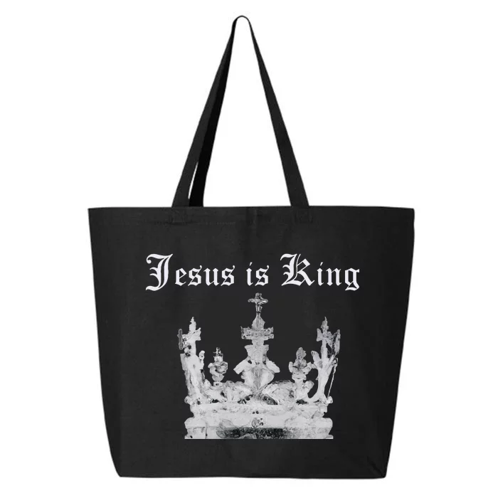 JESUS IS KING 25L Jumbo Tote