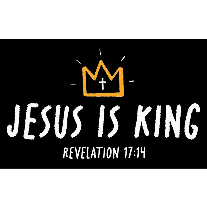 Jesus Is King Christ Is King King Of Kings Lord Of Lords Bumper Sticker