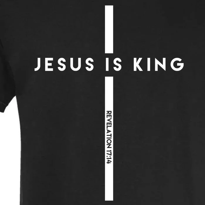 Jesus Is King Cross Revelation Garment-Dyed Heavyweight T-Shirt