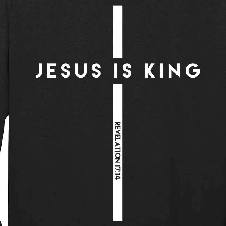 Jesus Is King Cross Revelation Long Sleeve Shirt