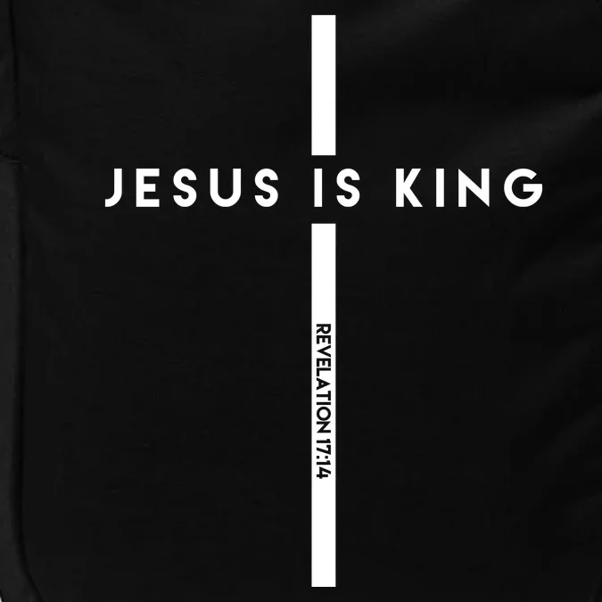 Jesus Is King Cross Revelation Impact Tech Backpack