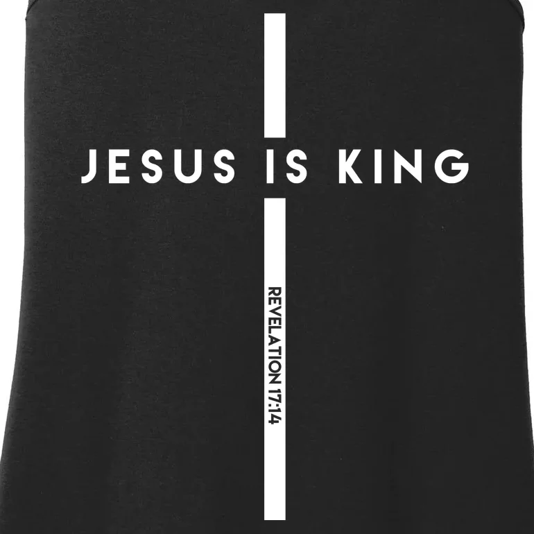 Jesus Is King Cross Revelation Ladies Essential Tank