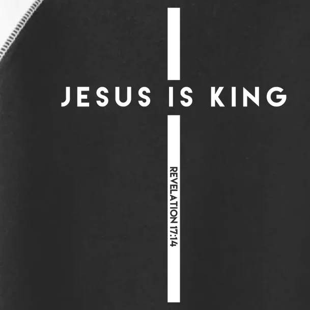 Jesus Is King Cross Revelation Toddler Fine Jersey T-Shirt