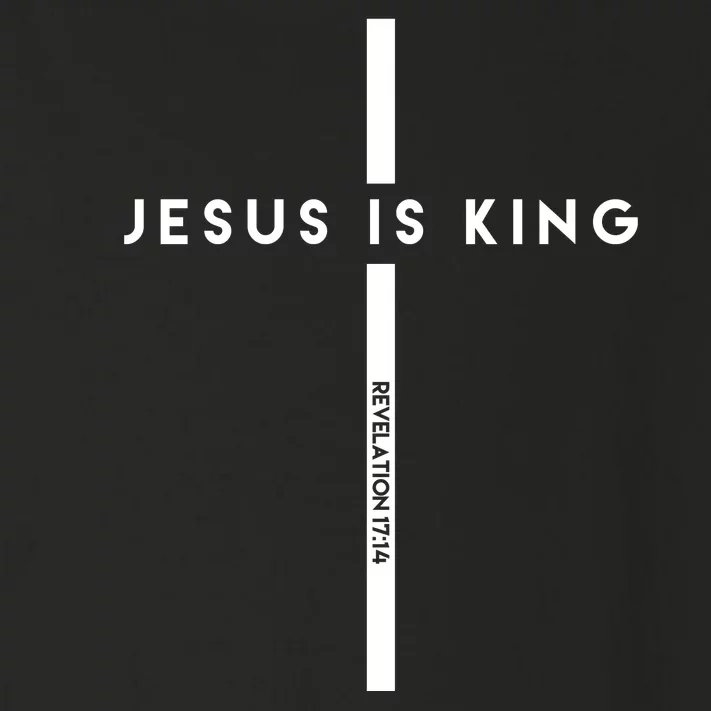 Jesus Is King Cross Revelation Toddler Long Sleeve Shirt