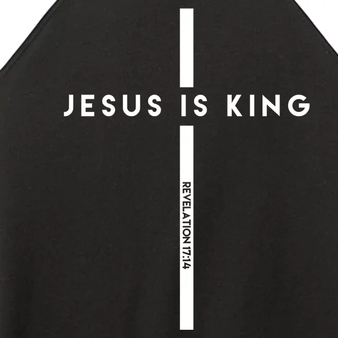 Jesus Is King Cross Revelation Women’s Perfect Tri Rocker Tank