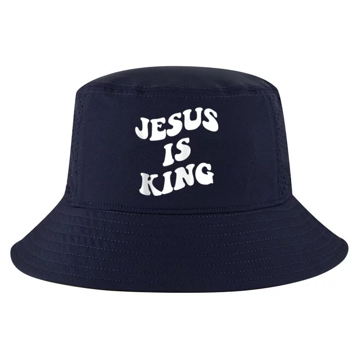 Jesus is king aesthetic trendy Zip Hoodie Cool Comfort Performance Bucket Hat