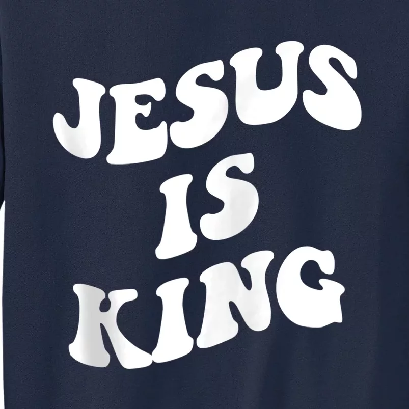 Jesus is king aesthetic trendy Zip Hoodie Tall Sweatshirt