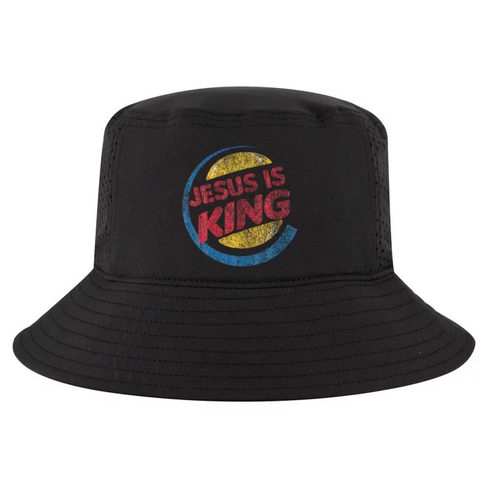 Jesus Is King Cool Comfort Performance Bucket Hat