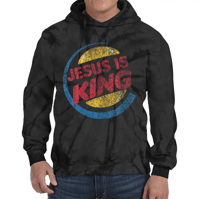 Jesus Is King Tie Dye Hoodie