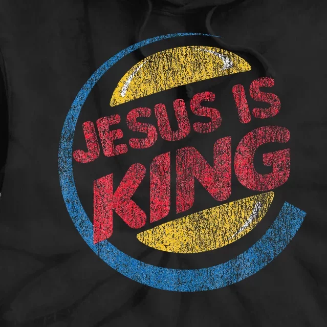 Jesus Is King Tie Dye Hoodie