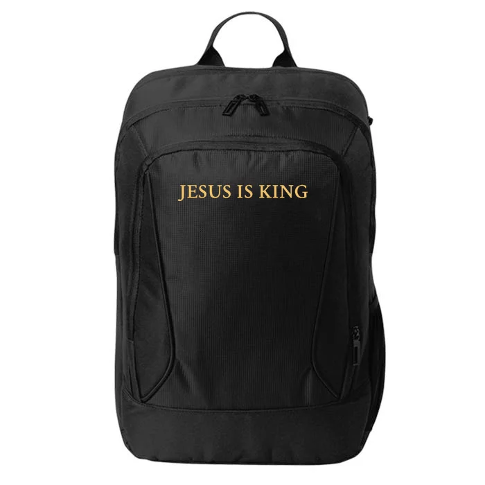 Jesus Is King Christian City Backpack