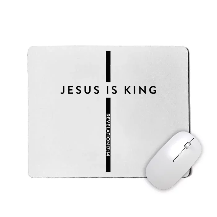 Jesus Is King Jesus Costume Adult Christian Mousepad