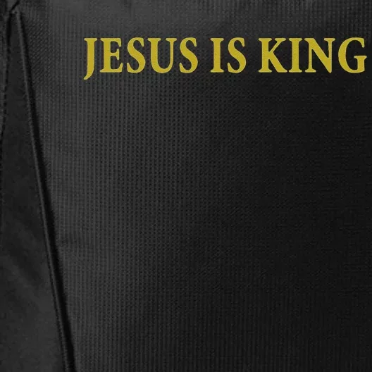 Jesus Is King Christian City Backpack