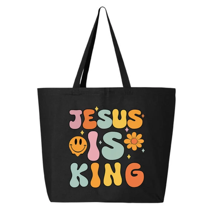 Jesus Is King Christian Religious 25L Jumbo Tote