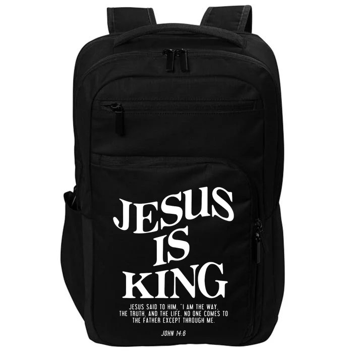 Jesus Is King Jesus John 146 Costume Christian Impact Tech Backpack