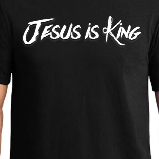 JESUS IS KING Christian Gifts Spiritual Wear Pajama Set