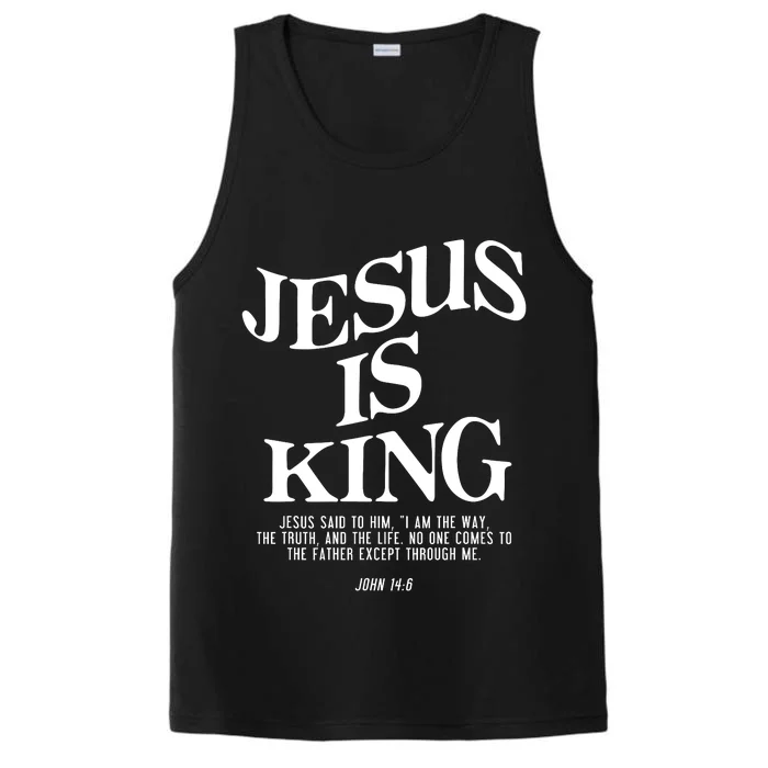 Jesus Is King Jesus John 14:6 Costume Christian Performance Tank