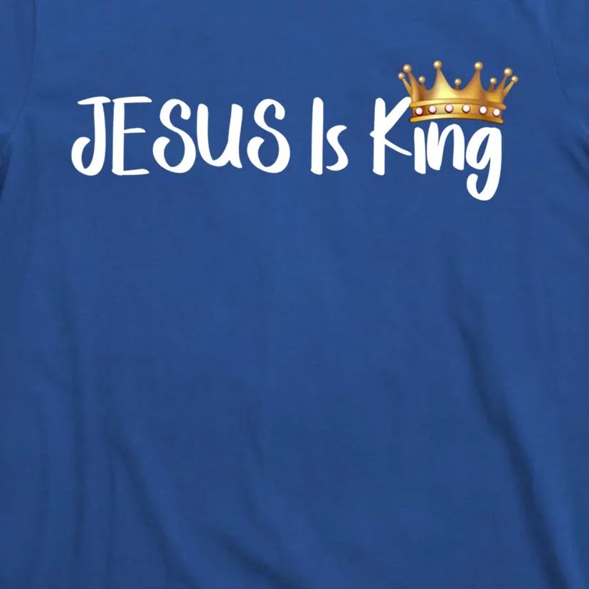 Jesus Is King Gift Religious Christian Merch Gift T-Shirt