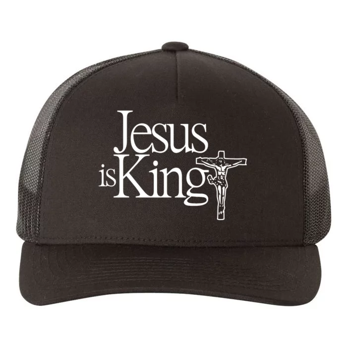 Jesus Is King Yupoong Adult 5-Panel Trucker Hat