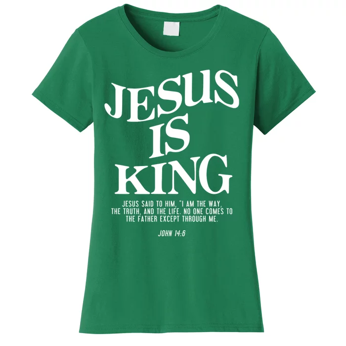 Jesus Is King Jesus John 14:6 Costume Christian Women's T-Shirt