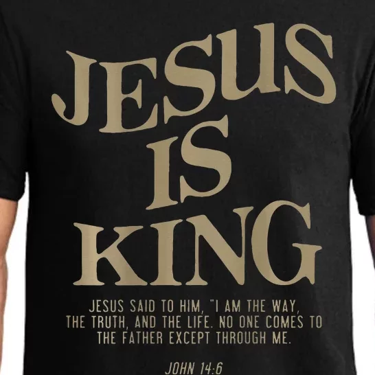 Jesus Is King Jesus John 14 6 Christian Religious Pajama Set