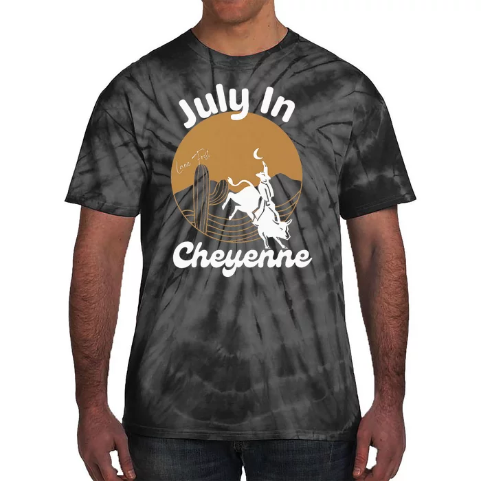 July In Lane Frost Cheyenne Tie-Dye T-Shirt