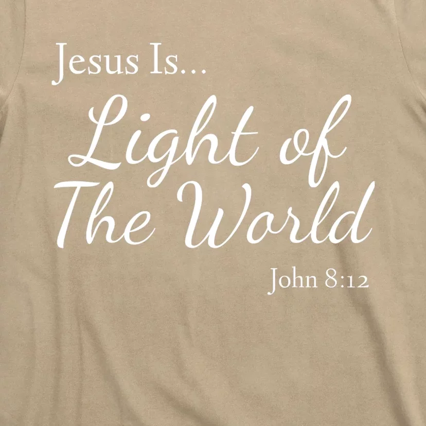 Jesus Is Light Of The World John 812 T-Shirt