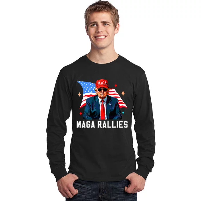 Jesus Is Lord Maga Rallies Voting Pro Trump Tall Long Sleeve T-Shirt