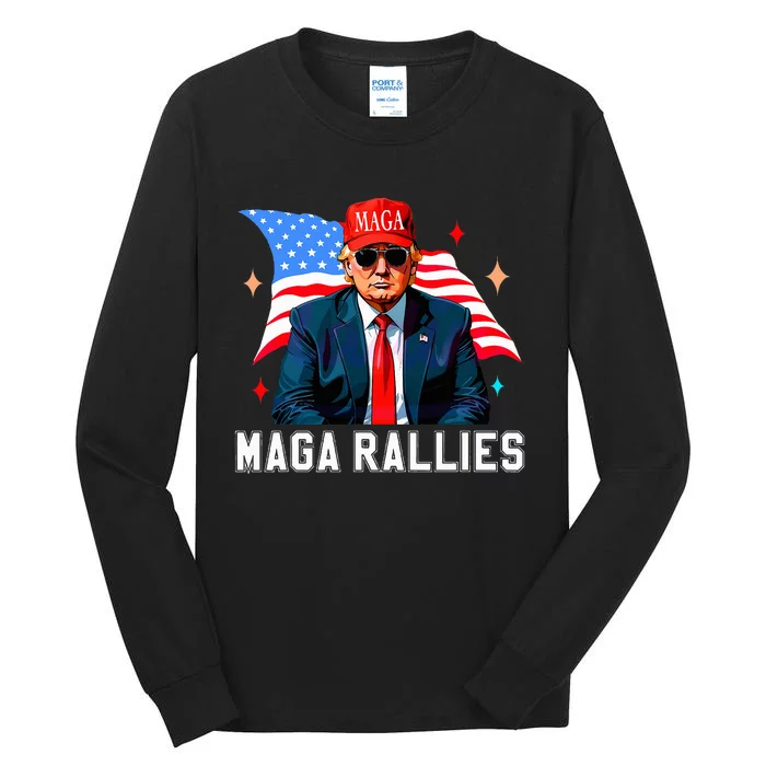 Jesus Is Lord Maga Rallies Voting Pro Trump Tall Long Sleeve T-Shirt