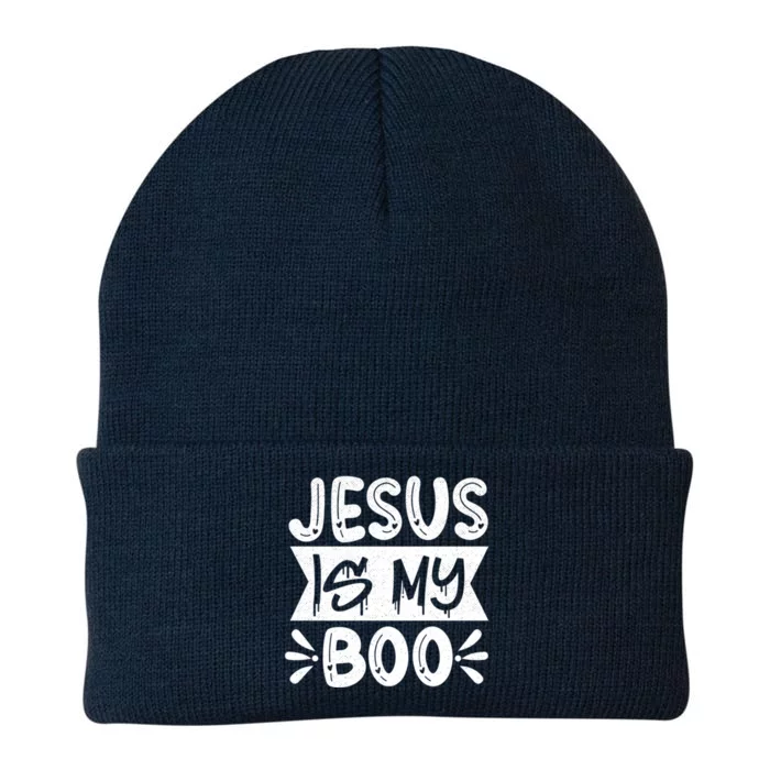 Jesus Is My Boo Funny Gift Knit Cap Winter Beanie