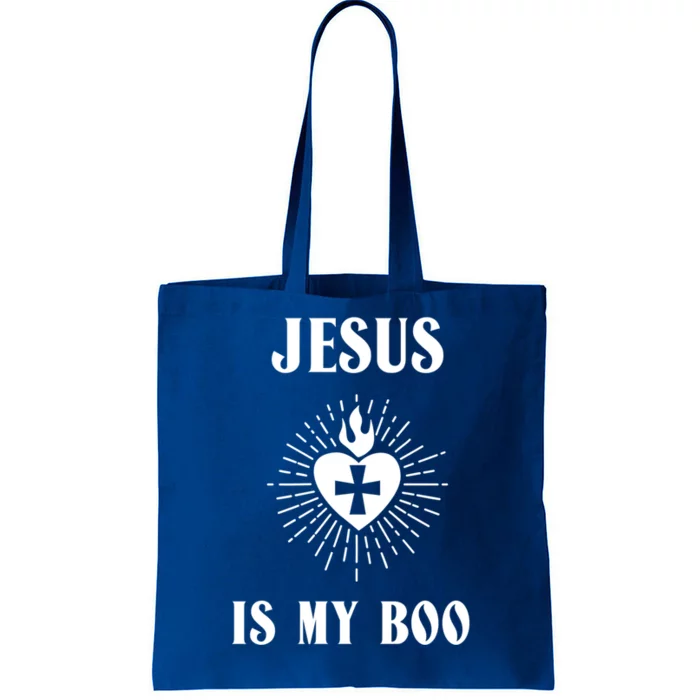 Jesus Is My Boo Funny Christian Halloween Cute Gift Tote Bag