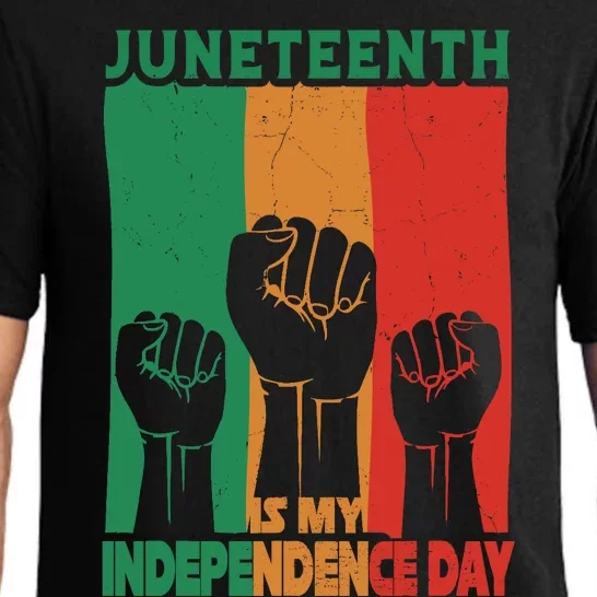 Juneteenth Is My Independence Day Black Queen King Cute Girl Pajama Set