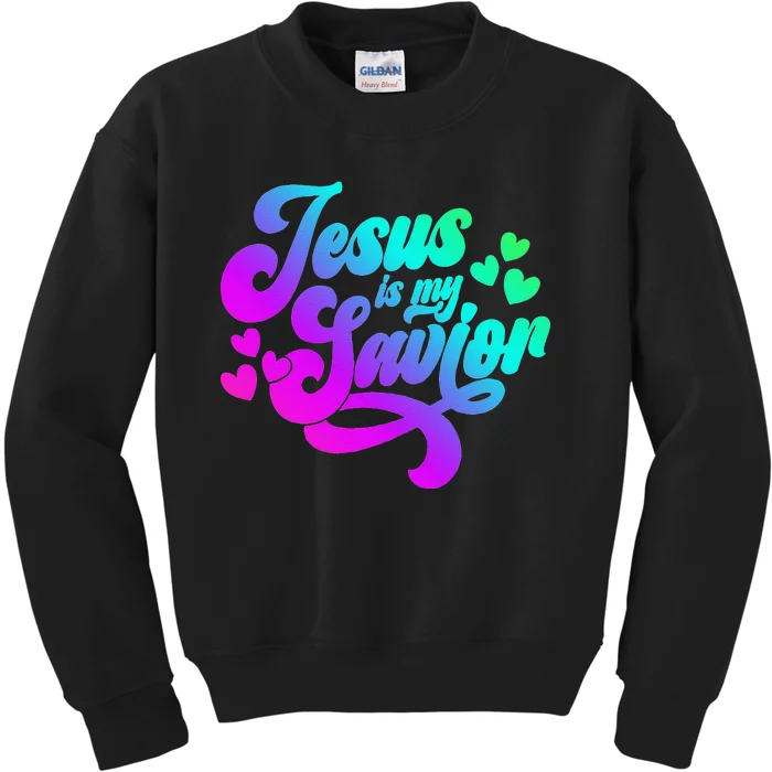 Jesus Is My All My Everything My God Lord Savior Kids Sweatshirt