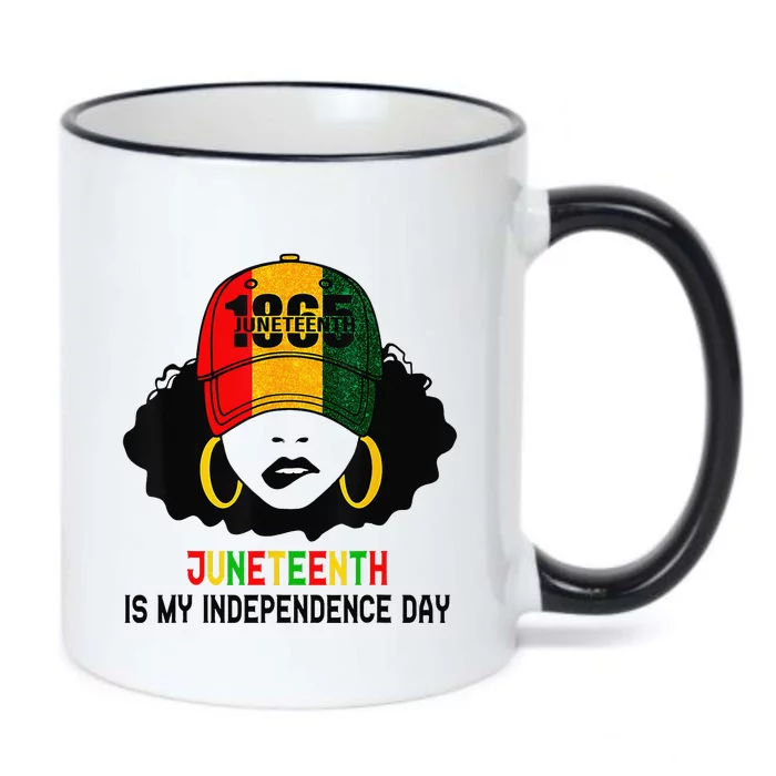 Juneteenth Is My Independence Day 1865 Black History African Black Color Changing Mug