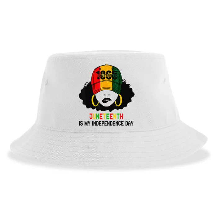 Juneteenth Is My Independence Day 1865 Black History African Sustainable Bucket Hat