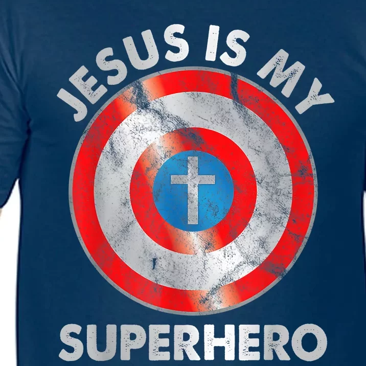 Jesus Is My SuperHero Christian Jesus Lovers Men Women Comfort Colors T-Shirt