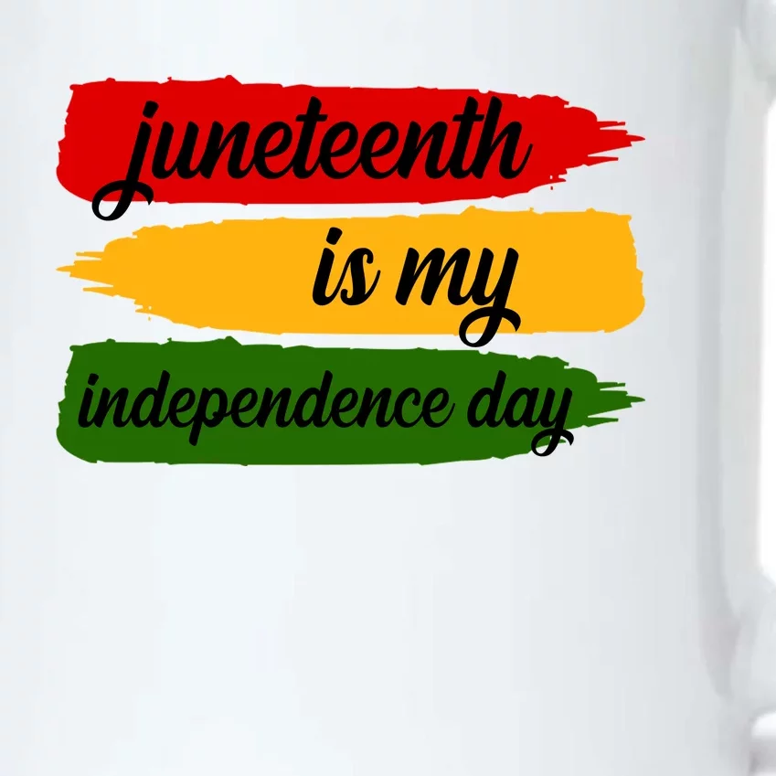 Juneteenth Is My Independence Day Black Color Changing Mug