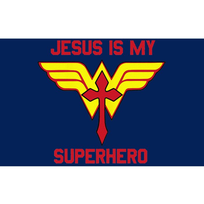 Jesus Is My Superhero Christian Vacation Bible School Design Bumper Sticker